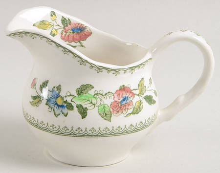 Davenport Green Multicolor Mini Creamer