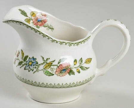 Davenport Green Multicolor Creamer