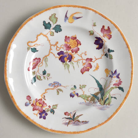 Devon Rose Dessert/Pie Plate