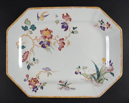 Devon Rose 13" Oval Serving Platter