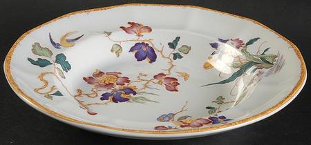 Devon Rose Large Rim Soup Bowl