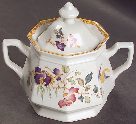 Devon Rose Mini Sugar Bowl & Lid