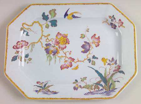 Devon Rose 12" Oval Serving Platter