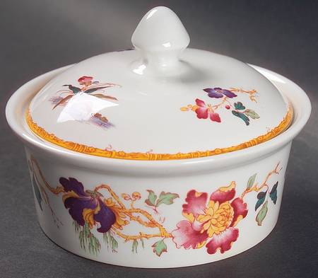 Devon Rose Butter Box & Lid