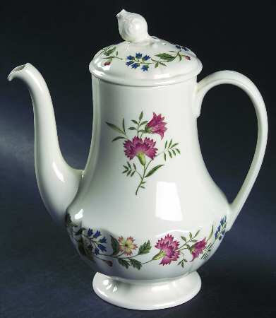 Derwent Scalloped Coffee Pot & Lid