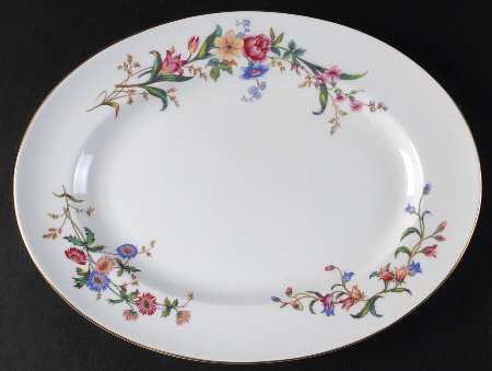Devon Sprays 15" Oval Serving Platter