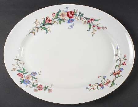 Devon Sprays 17" Oval Serving Platter