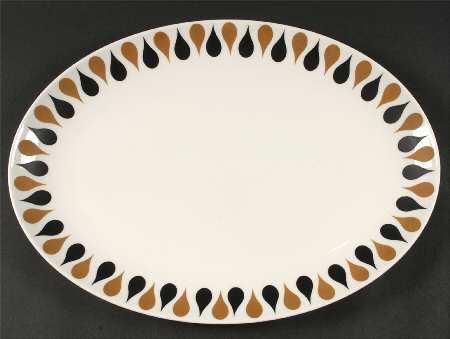 Diablo 15" Oval Serving Platter