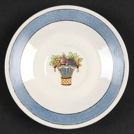 Directoire (Blue Band, Smooth) Saucer