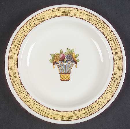 Directoire (Yellow Band, Smooth) Bread & Butter Plate