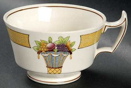 Directoire (Yellow Band, Smooth) Oversized Cup