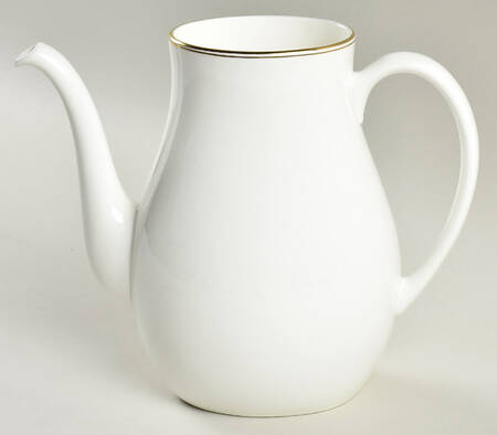 Doric (Gold Trim) Coffee Pot No Lid