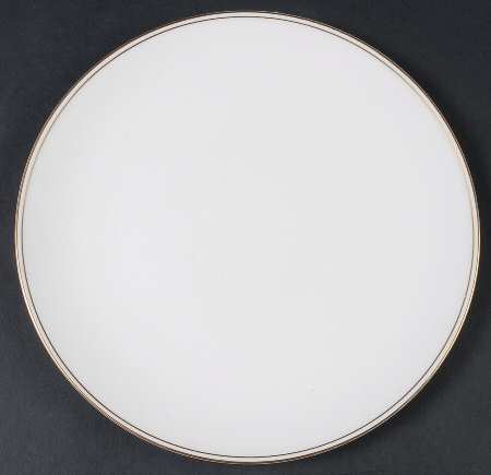 Doric (Gold Trim) Luncheon Plate