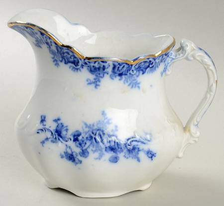 Dorothy Blue (Gold Trim) Creamer