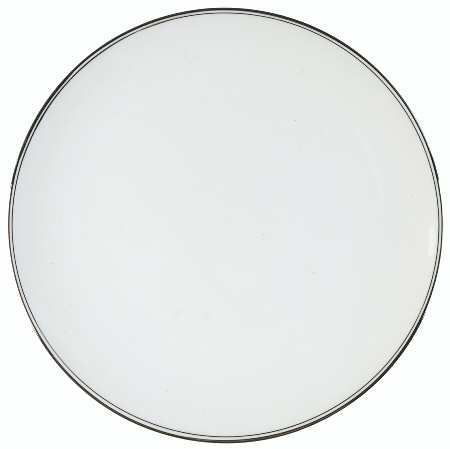 Doric (Platinum Trim) Salad Plate