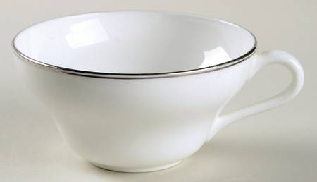 Doric (Platinum Trim) Flat Cup