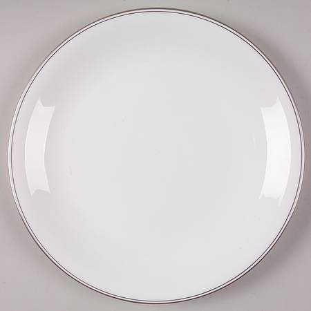 Doric (Platinum Trim) Dinner Plate