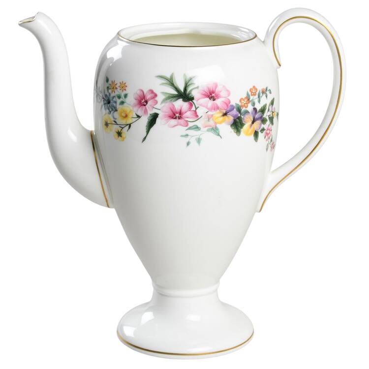 Downland (Gold Trim) Coffee Pot No Lid