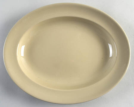 Drabware (Older, Glossy) 12" Oval Serving Platter