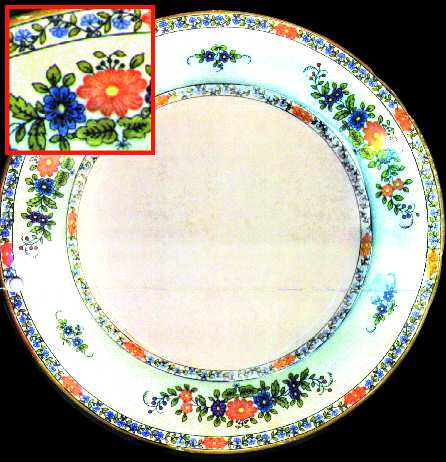 Dresden Bread & Butter Plate