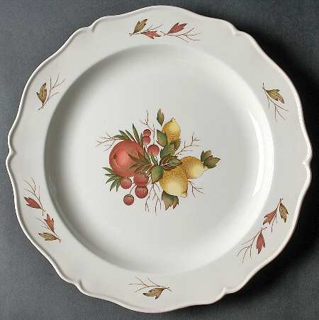 Drury Lane 12" Chop Plate (Round Platter)
