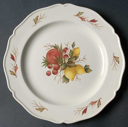 Drury Lane Luncheon Plate