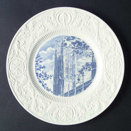 Duke University Blue Dinner Plate
