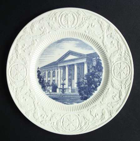 Duke University Blue Dinner Plate
