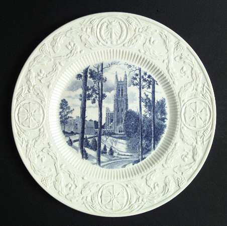 Duke University Blue Dinner Plate