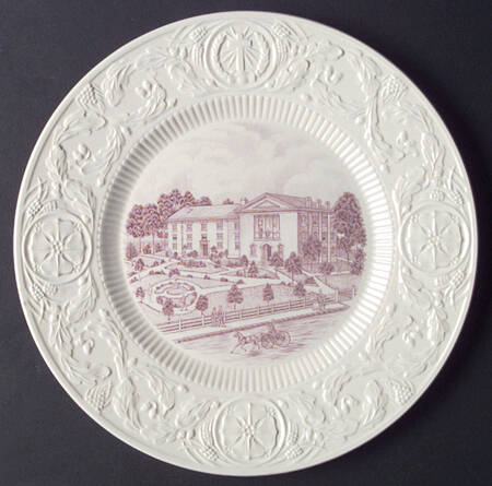 Duke University Mulberry Dinner Plate