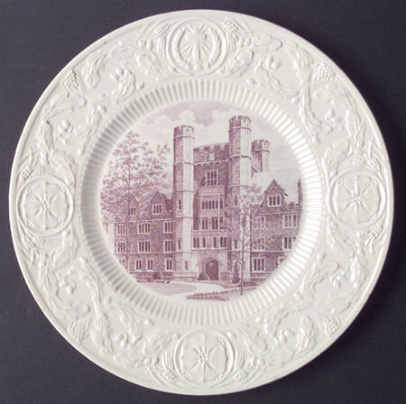 Duke University Mulberry Dinner Plate