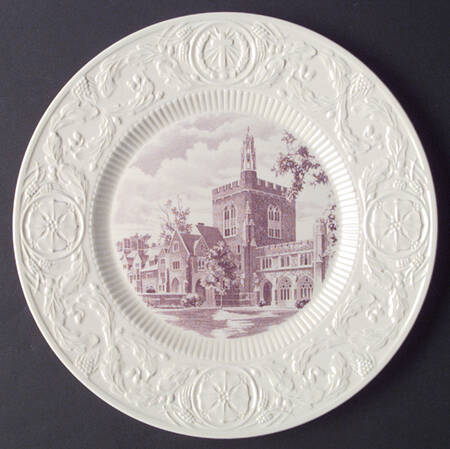 Duke University Mulberry Dinner Plate