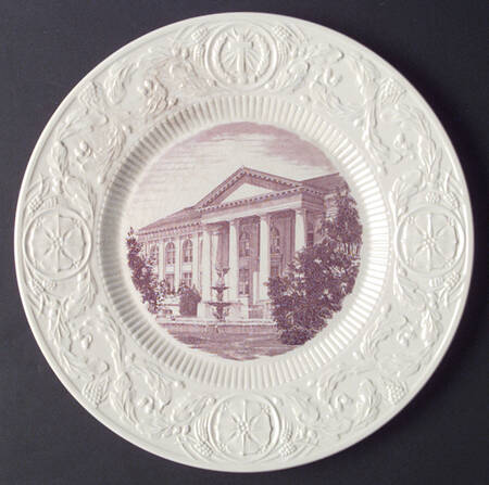 Duke University Mulberry Dinner Plate