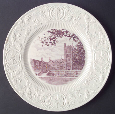 Duke University Mulberry Dinner Plate