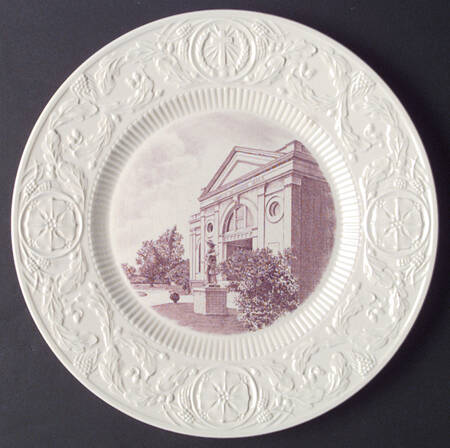 Duke University Mulberry Dinner Plate