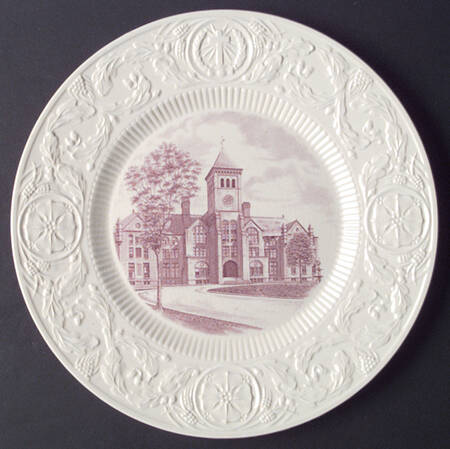 Duke University Mulberry Dinner Plate