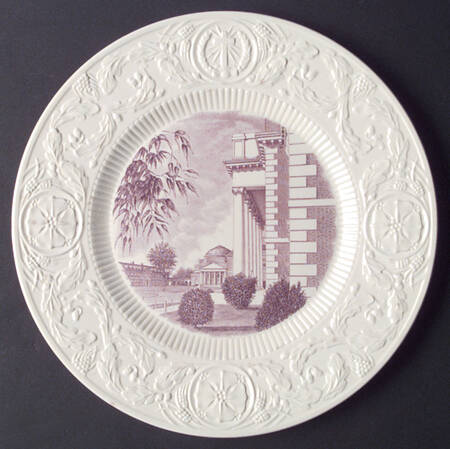 Duke University Mulberry Dinner Plate