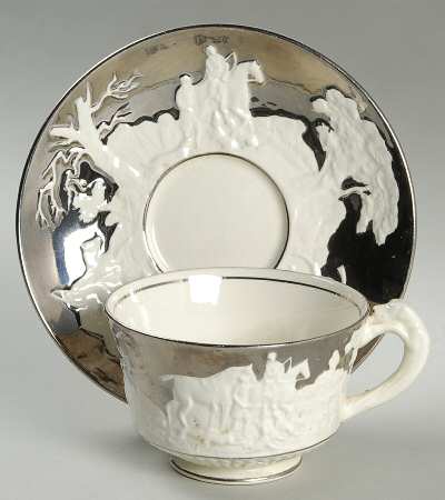 D'Ye Ken John Peel Footed Cup & Saucer Set