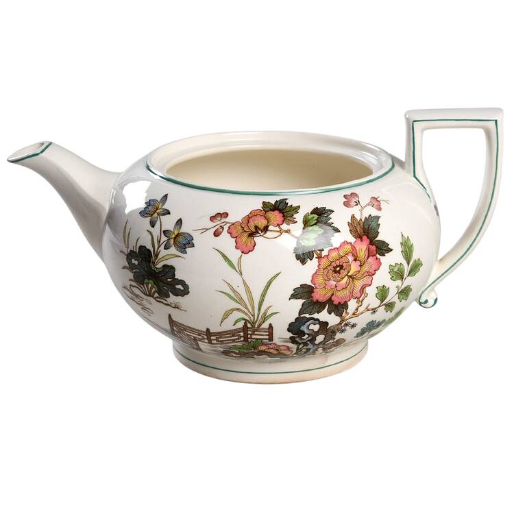 Eastern Flowers Teapot No Lid
