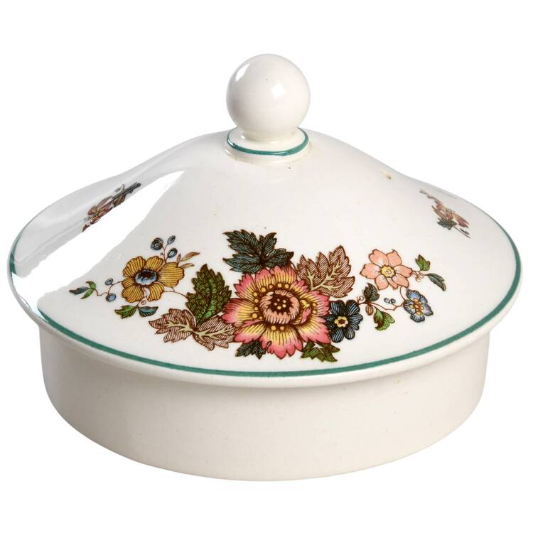 Eastern Flowers Lid for Teapot