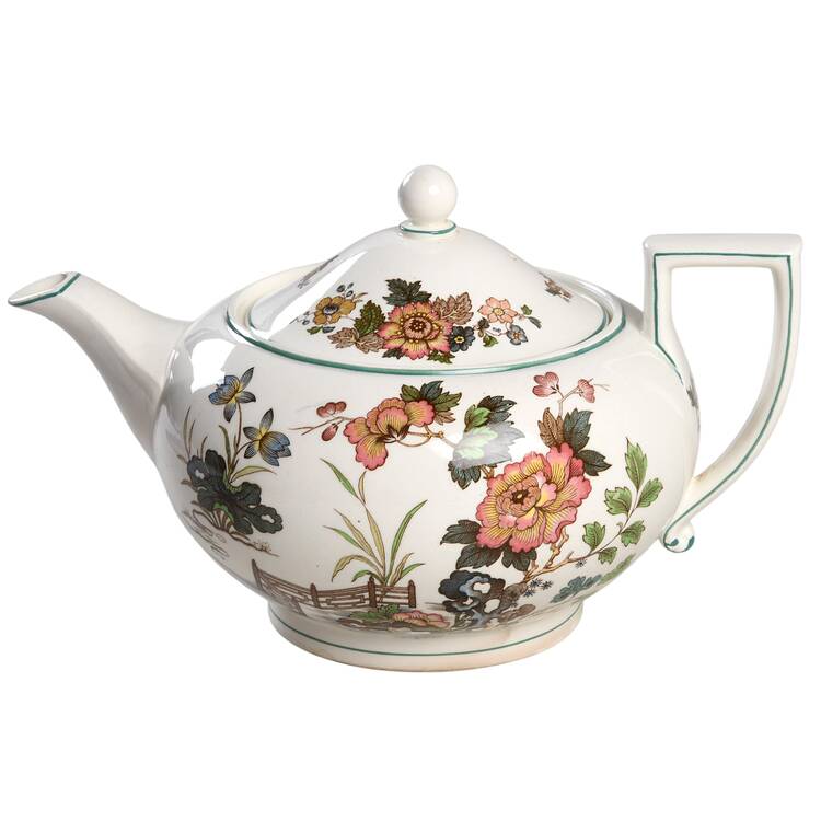 Eastern Flowers Teapot & Lid