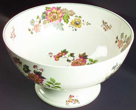 Eastern Flowers Punch Bowl