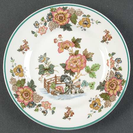 Eastern Flowers Bread & Butter Plate