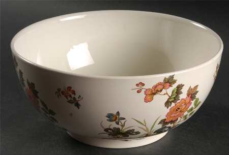 Eastern Flowers 9" Salad Serving Bowl