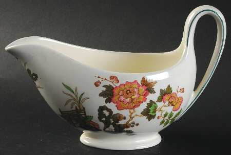 Eastern Flowers Gravy Boat