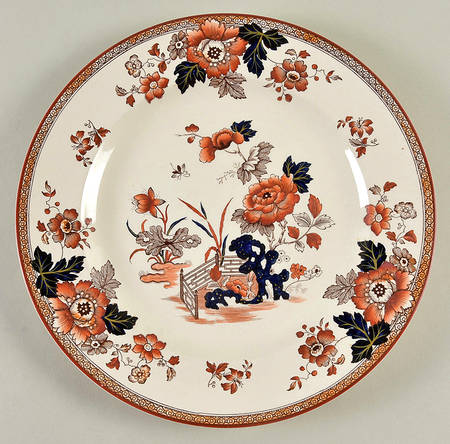 Eastern Flowers Luncheon Plate by Wedgwood