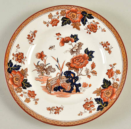 Eastern Flowers Bread & Butter Plate