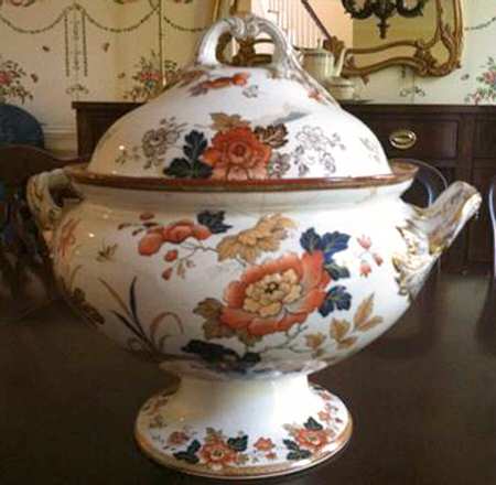 Eastern Flowers Tureen &  Lid