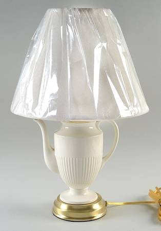 Edme Electric Coffee Pot Lamp & Shade