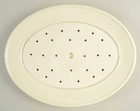 Edme 17" Oval Platter & Strainer